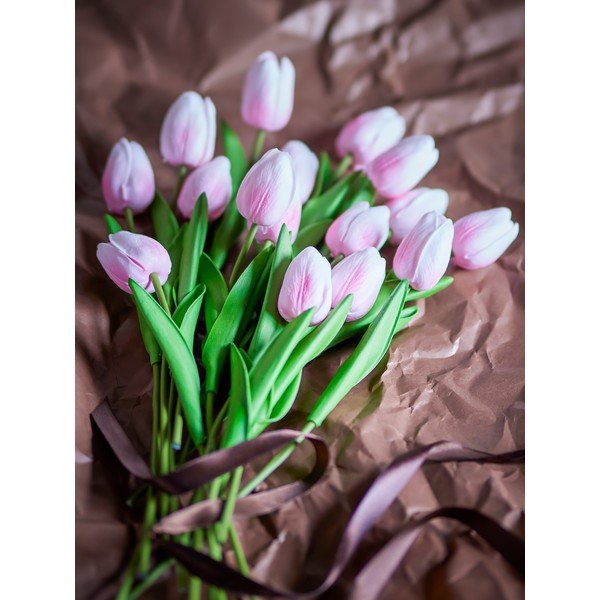 Sztuczny kwiat (wysokość 32 cm) Tulip – Bloomingville-image-1