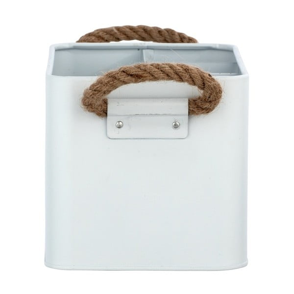 Biały łazienkowy pojemnik Wenko Gara-image-2