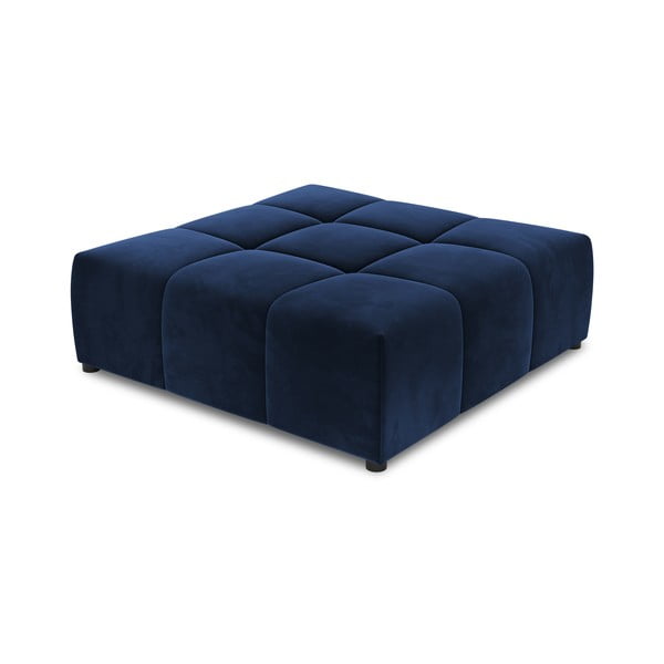 Niebieski moduł aksamitnej sofy Rome Velvet – Cosmopolitan Design