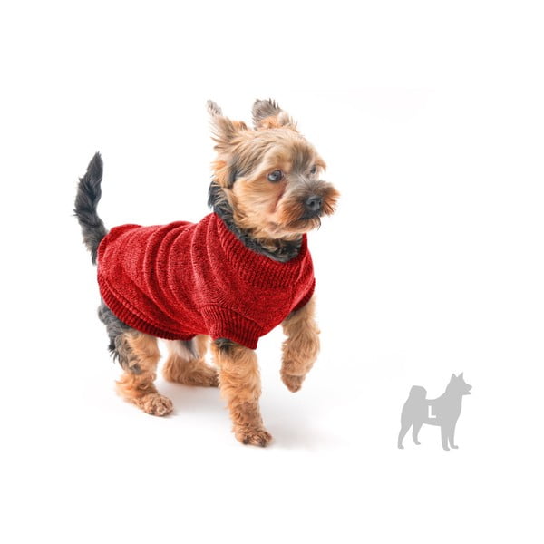 Czerwony sweterek dla psa Marendog Trip, rozm. L