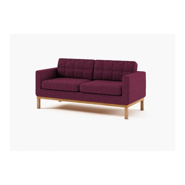 Trzyosobowa sofa Bolton, fioletowa