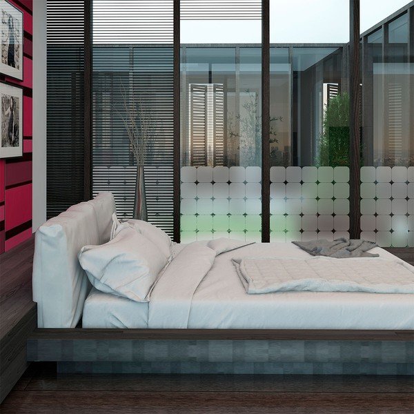 Zestaw naklejek na okno 50 szt. 10x10 cm Square Blackout – Ambiance-image-4