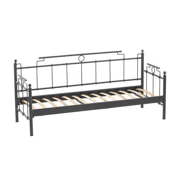 Zielona metalowa sofa ogrodowa Hatkus – Floriane Garden-image-2