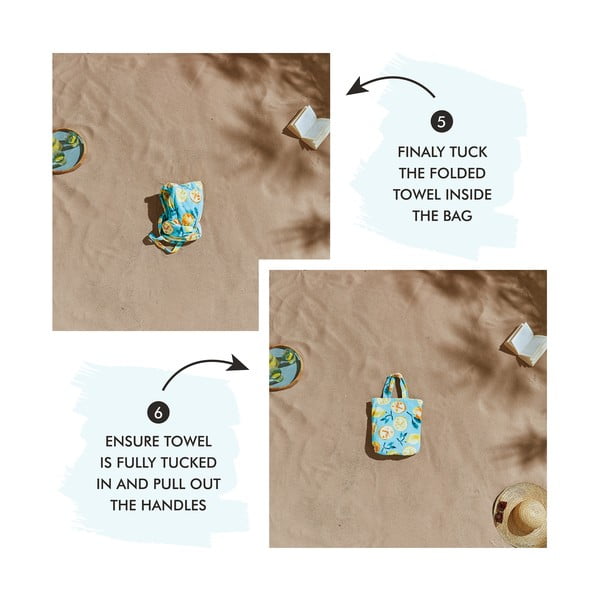 Zielony ręcznik plażowy 150x75 cm Summer Fruits – Catherine Lansfield-image-3