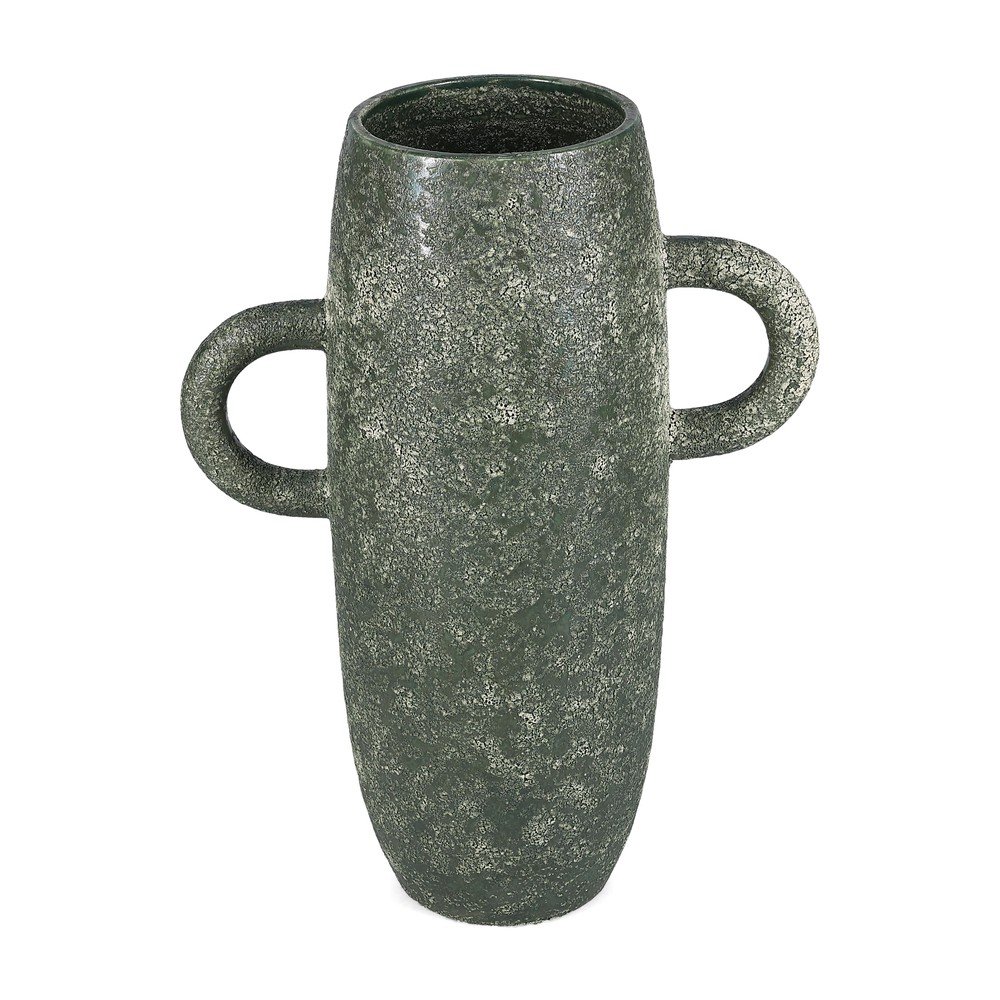 Zielony ceramiczny wazon (wysokość 30 cm) Bullet – S|P Collection (zdjęcie 3)