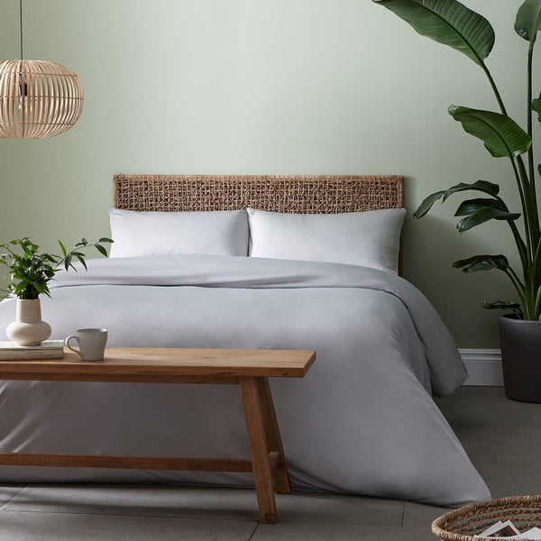 Szara pościel 200x200 cm So Soft – Catherine Lansfield-image-1