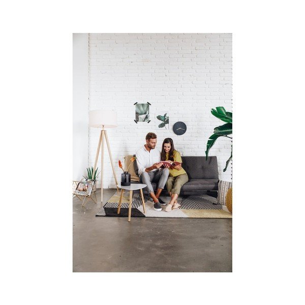 Biały stolik Bonami Essentials Viby, 55 x 55 cm-image-2