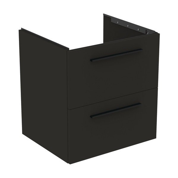 Antracytowa wisząca szafka pod umywalkę 60x63 cm i.Life B – Ideal Standard-image-2