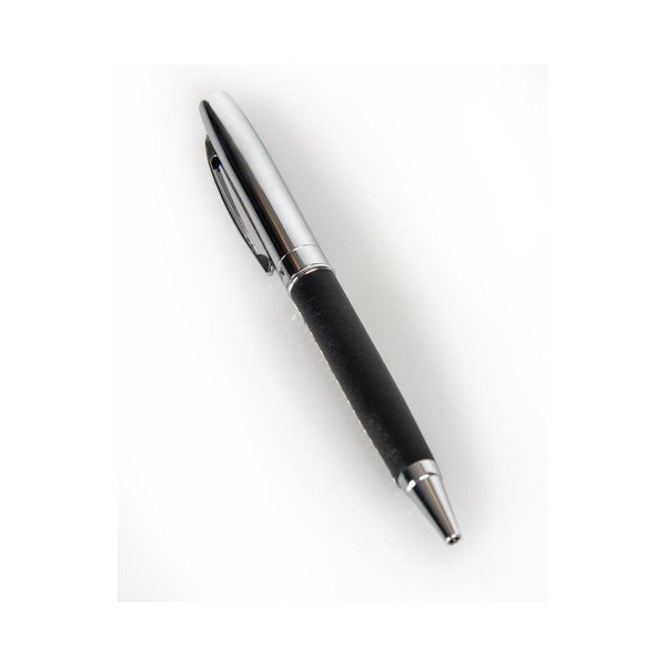 Czarne pióro z futerałem Balmain-image-1