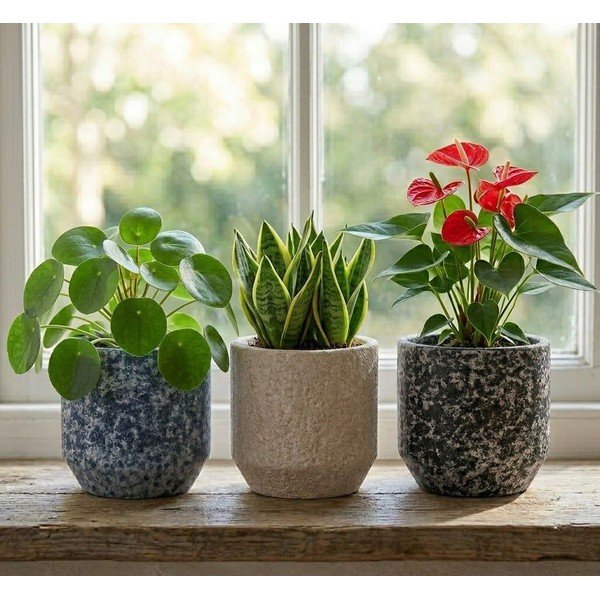 Ceramiczna ręcznie wykonana osłonka na doniczkę ø 14 cm Almada – Ego Dekor-image-1