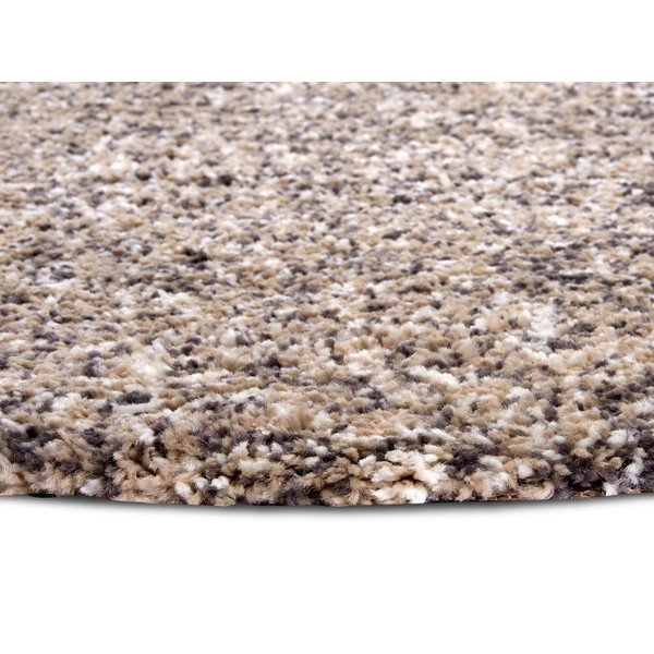 Beżowy okrągły dywan ø 120 cm Shag – Hanse Home-image-3