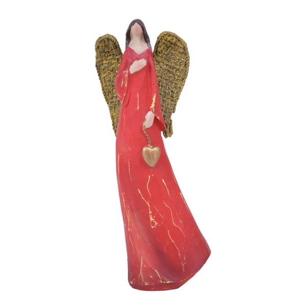 Czerwony anioł dekoracyjny Ego Dekor Jeanine