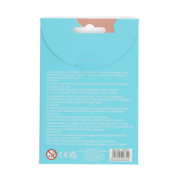 Zestaw kreatywny Sunny Sausage Dog – Nail stickers – Rex London-image-3