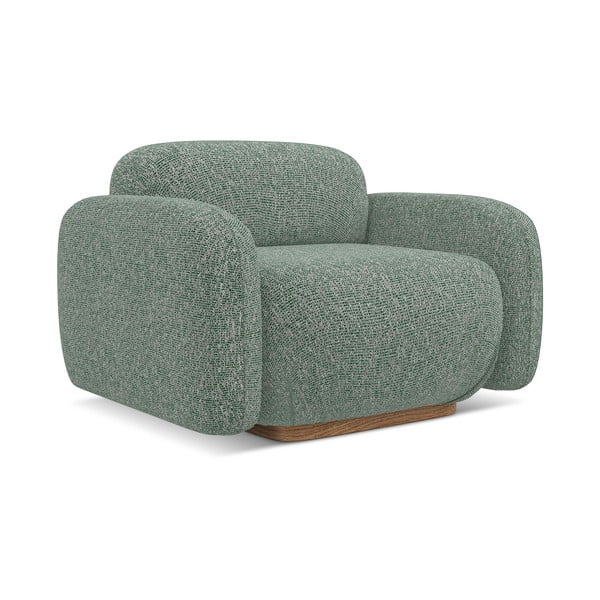 Jasnozielony fotel Ailani – Makamii