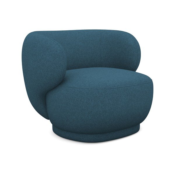 Niebieski fotel Hina – Makamii