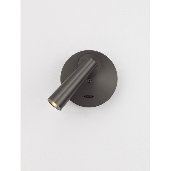 Szara aluminiowa lampa punktowa LED z elastyczną konstrukcją 7x10 cm Tico – Nova Luce-image-4