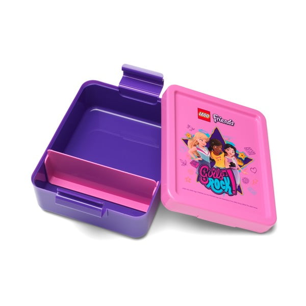 Plastikowe pudełko na przekąski LEGO® Friends Girls Rock-image-1