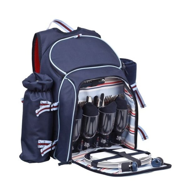Plecak piknikowy Navy dla 4 osób