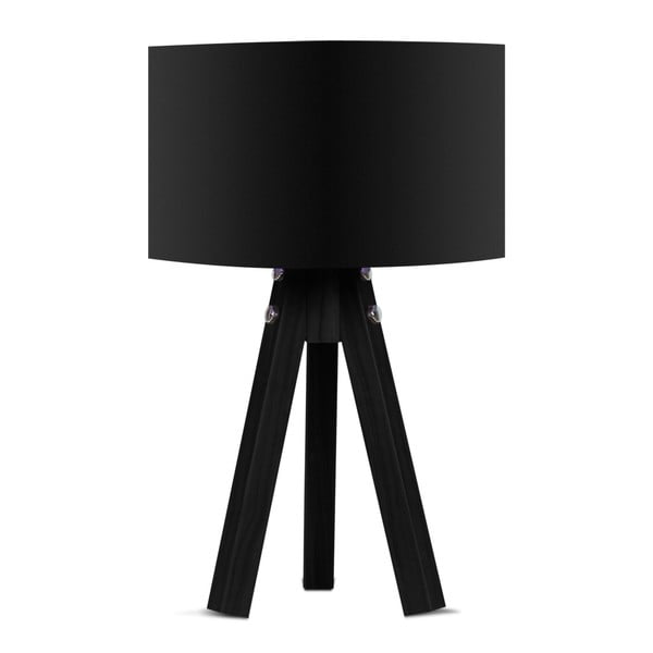 Lampa stołowa z czarnym abażurem Kate Louise Blackie