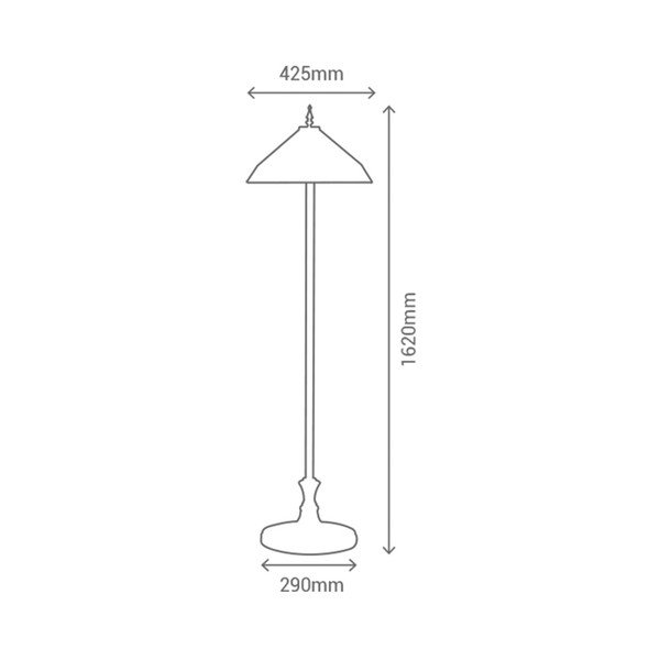 Lampa stojąca SULION Tiffany-image-2