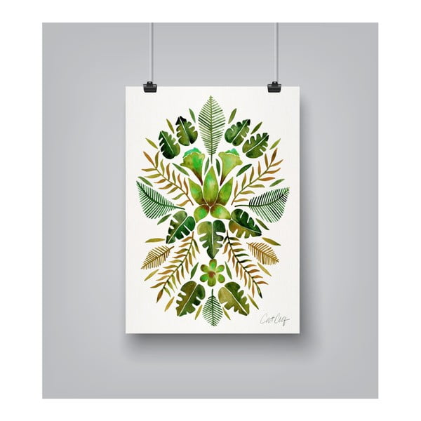 Plakat Americanflat Tropical Symmetry by Cat Coquillette, 30x42 cm