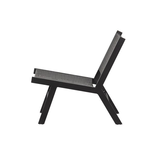Czarny fotel ogrodowy WOOOD Puk-image-2