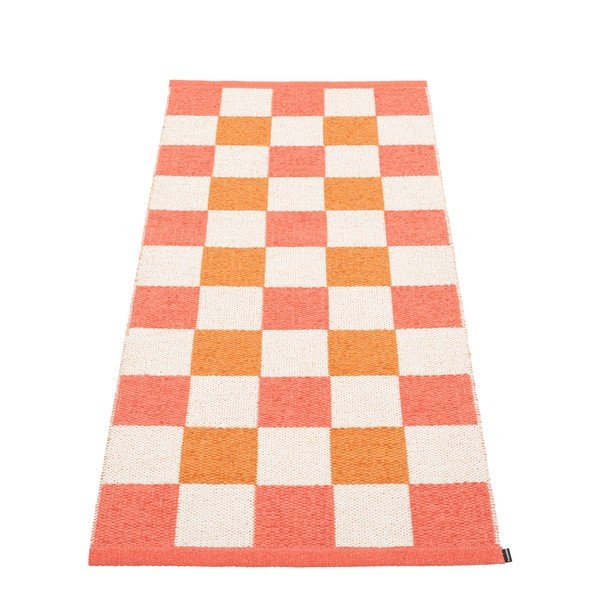 Łososiowo-pomarańczowy chodnik odpowiedni na zewnątrz 70x160 cm Pix Flamingo – Pappelina