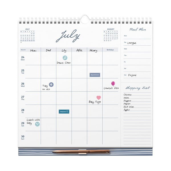 Tygodniowy kalendarz rodzinny – Busy B-image-3