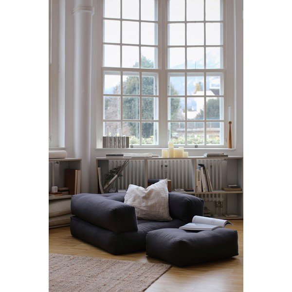 Fotel rozkładany Karup Design Cube Bordeaux-image-1