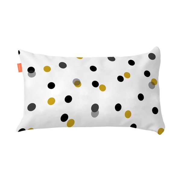 Zestaw 2 bawełnianych poszewek na poduszki Blanc Mustard-image-4