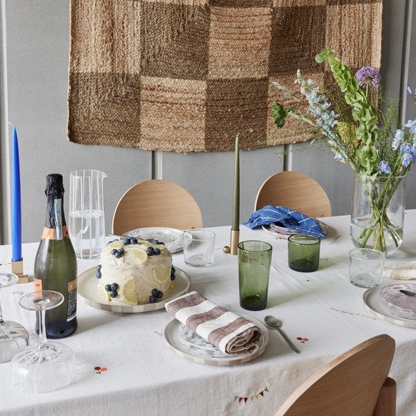 Szklany ręcznie wykonany wazon (wysokość 24 cm) Kuki – OYOY Living Design-image-3