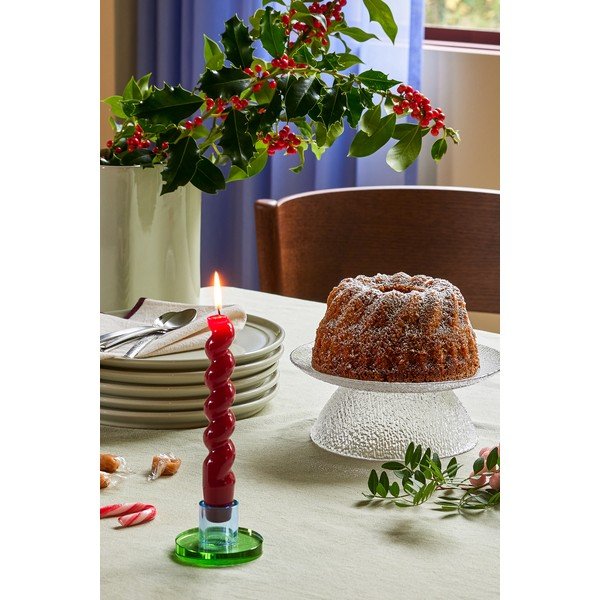 Szklany świecznik Astra – Hübsch-image-1