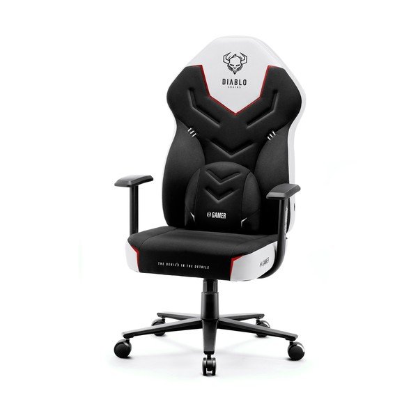 Czarny fotel gamingowy X-Gamer 2.0 – Diablo Chairs-image-3