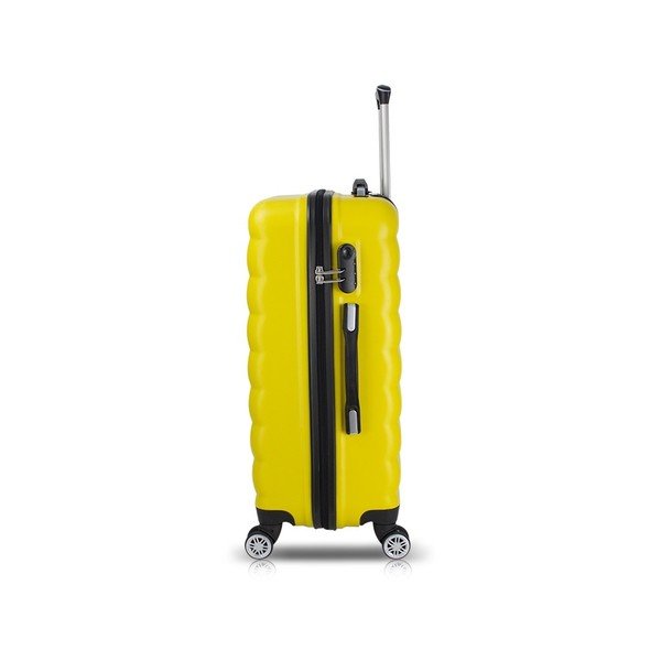 Zestaw 2 żółtych walizek na kółkach z USB My Valice RESSNO Cabin & Large-image-1