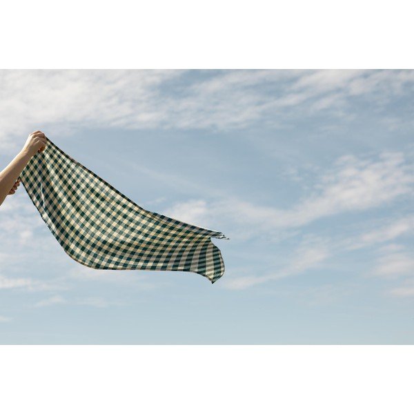 Obrus Really Nice Things Turquoise Vichy, 140x200 cm-image-3