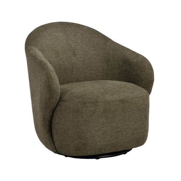 Obrotowy fotel w kolorze khaki Chapeltown – Rowico