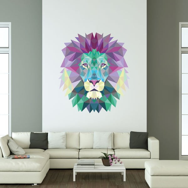 Naklejka Ambiance Origami Lion