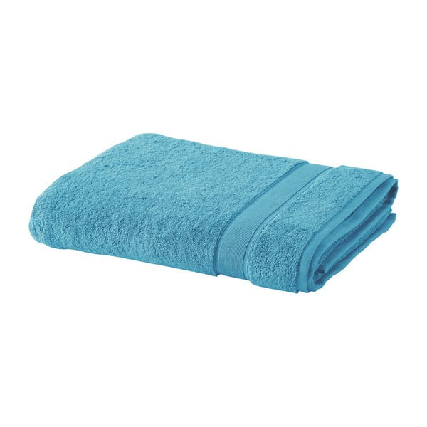 Turkusowy ręcznik kąpielowy z bawełny Bella Maison Daily, 90x150 cm