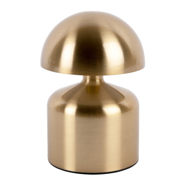 Złota lampa stołowa LED (wys. 15 cm) Impetu – Leitmotiv