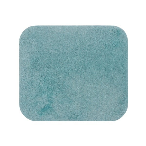 Niebieski dywanik łazienkowy Confetti Miami, 50x57 cm