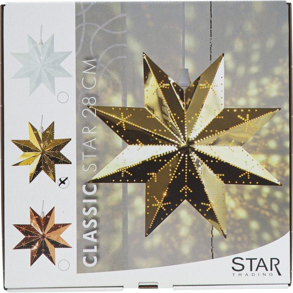 Świąteczna dekoracja świetlna w kolorze złotym Classic – Star Trading-image-3