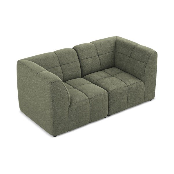 Zielona sofa z materiału bouclé 180 cm Aloha – Makamii-image-3