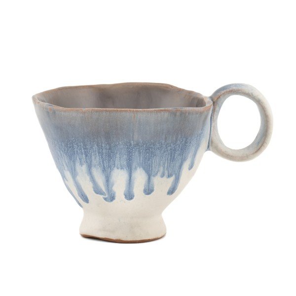 Niebieska filiżanka ceramiczna Colette – Sass & Belle