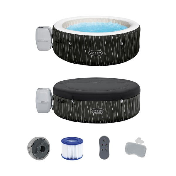 Jacuzzi dmuchane dla 6 osób ø 196 cm głębokość 66 cm Lay-Z-Spa – Bestway-image-3
