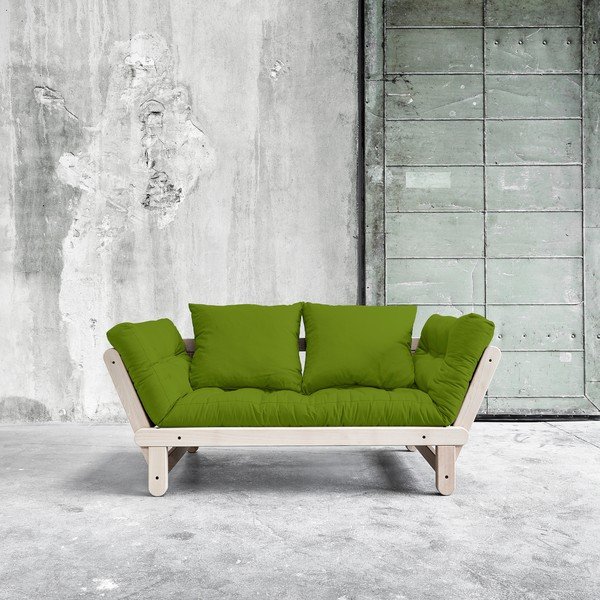 Sofa rozkładana Beat Beech/Lime
