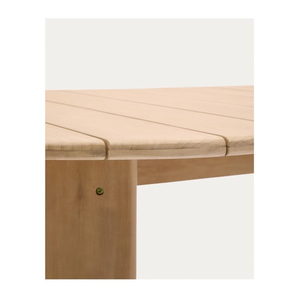 Stół z litego drewna eukaliptusowego 110x280 cm Xoriguer – Kave Home-image-4