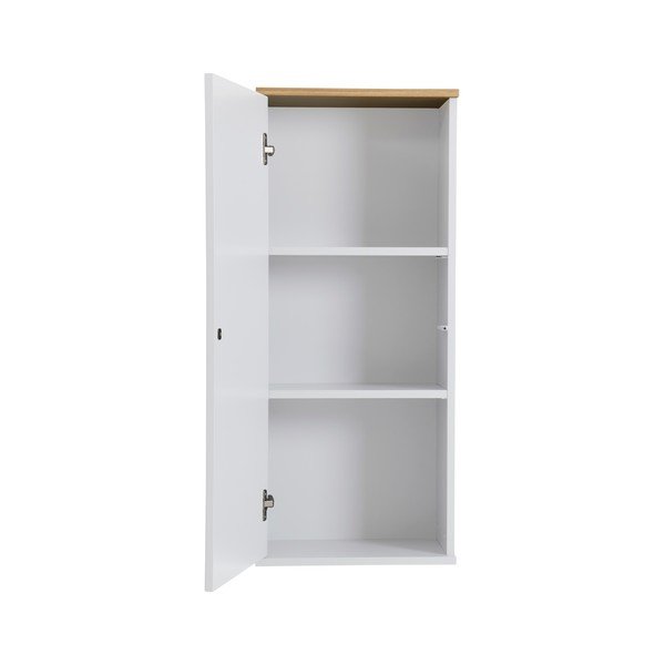 Biała 1-drzwiowa witryna Tenzo Dot, wys. 95 cm-image-3