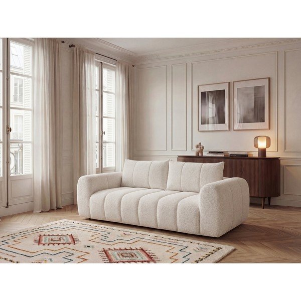Beżowa sofa 242 cm Nesty – Bobochic Paris-image-1
