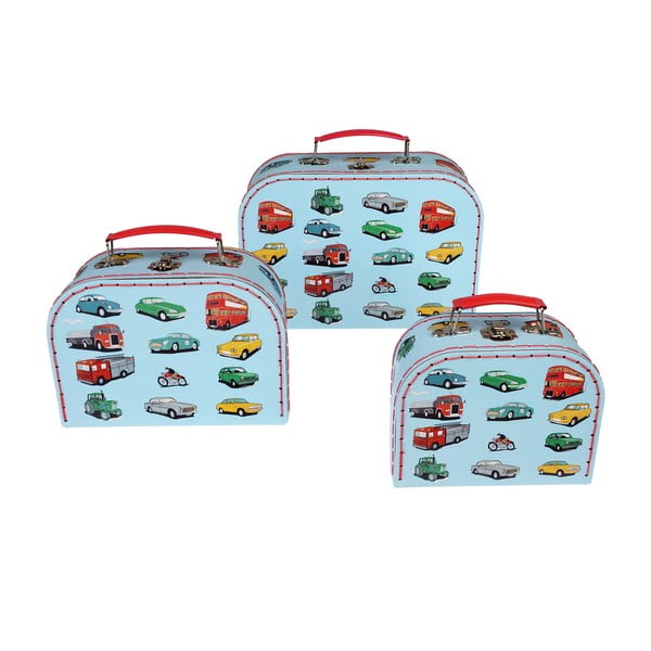 Walizki dziecięce zestaw 3 szt. Road Trip – Rex London-image-3