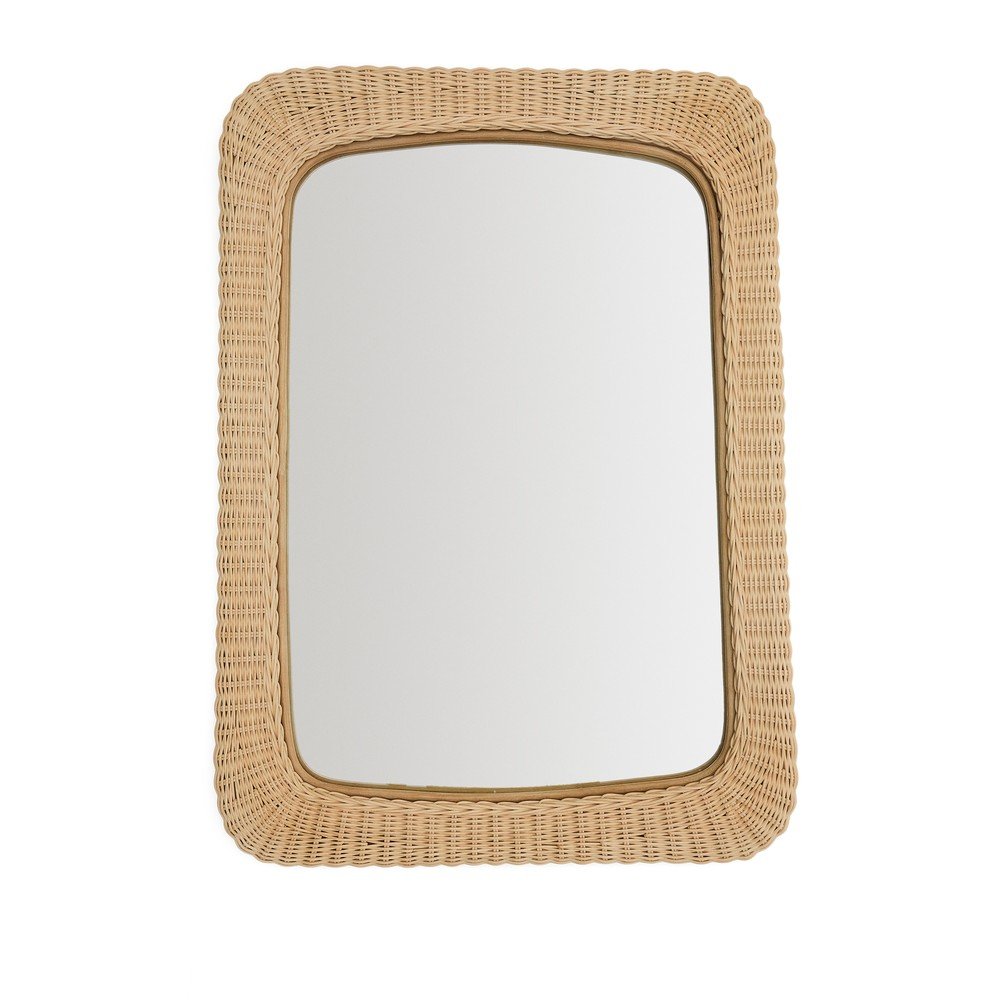 Lustro ścienne z rattanową ramą 58x79 cm Zilna – Kave Home (zdjęcie 4)
